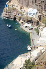 Fira caldera cliffside