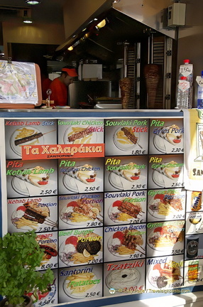 Food in Fira