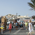 Fira - a popular tourist destination (950 visits) Lots of tourists in Fira Fira - a popular tourist destination