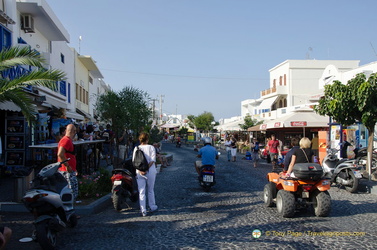 Fira - the commercial centre of Santorini