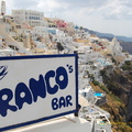 Franco's Bar sunset views (1239 odwiedzin) Franco's Bar was once the best place to watch Fira's sunset Franco's Bar sunset views