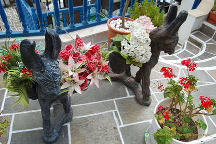 Fira donkey decorations