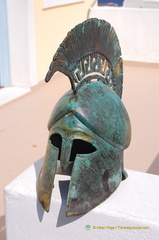 Ancient Greek helmet