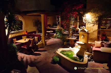 Karma Restaurant's Romantic setting