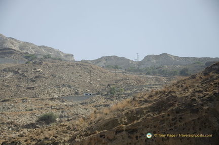 Landscape out of Santorini-Port 