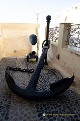 Large ship's anchor