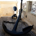 Large ship's anchor (613 visits) Ship's anchor in the Oia Naval Museum Large ship's anchor