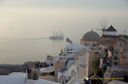 Oia-Sunset scenery