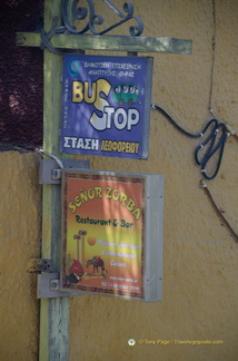 Senor Zorba signboard