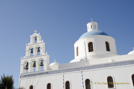 Three Bells of Fira Church