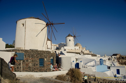 Windmills of Oia