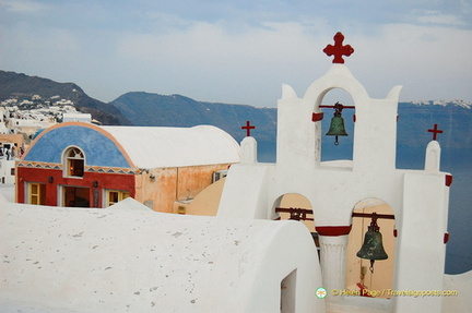 Three Bells of Fira Church