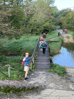 Wooden bridge at Auritz-Burguete