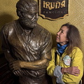 Catching up with Ernest Hemingway (1041 visits) When in Pamplona, we always catch up with Hemingway. Catching up with Ernest Hemingway