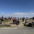 The crowd on Alto del Perdón (846 visits) This Monument of the Alto del Perdón is a must-see for all pilgrims and hence the crowd. The crowd on Alto del Perdón