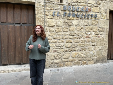 Our guide at Bodega El Fabulista