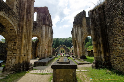 Orval Abbey ruins