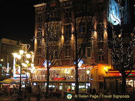 Amsterdam Christmas Fair and the American Hotel