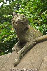 Ferocious animal guarding the wall
[Cardiff Castle - Cardiff - Wales]