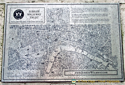 Jubilee Walkway map