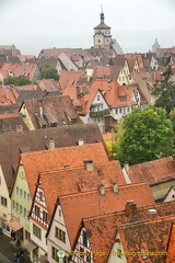 Aerial view of Rothenburg