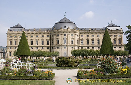 Würzburg Residenz Garden Facade