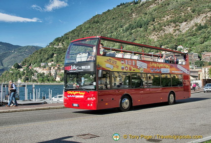 Como sightseeing bus