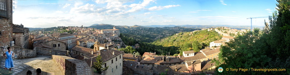 Perugia panorama