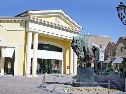 Castel Romano Outlet shops