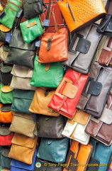 A leather bag shop