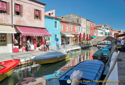 Canal view around San Mauro