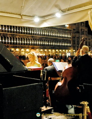 Music at Caffè Florian at night