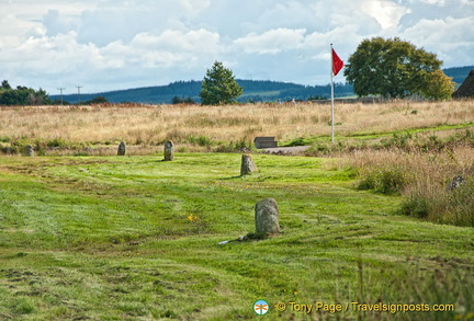 Stone markers of Clan graves