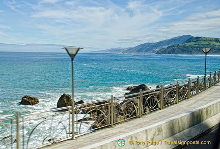 The Getaria coastline