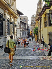 Tony exploring the alleyways of Granada