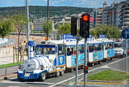 San Sebastian tourist train