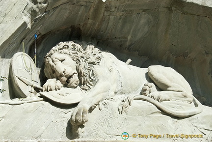 The Lion Monument or Löwendenkmal