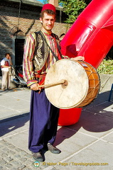 A street performer