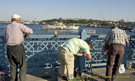 The Waterfront and Galata Bridge, Istanbul, Turkey