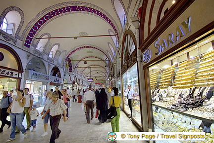 The Grand Bazaar, Istanbul, Turkey