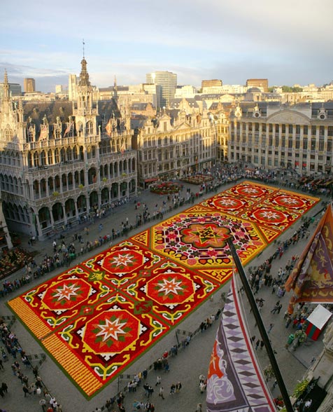 Brussels Flower Carpet Returns To Grand'Place - Travel Signposts Blog